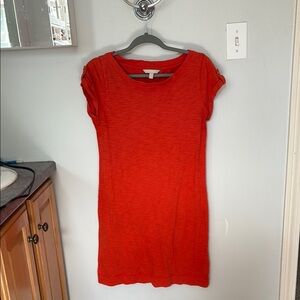 Banana Republic Fiery Burnt Orange dress